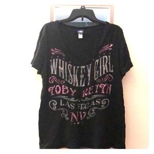 Used Toby Keith Whiskey Girl LV XXL